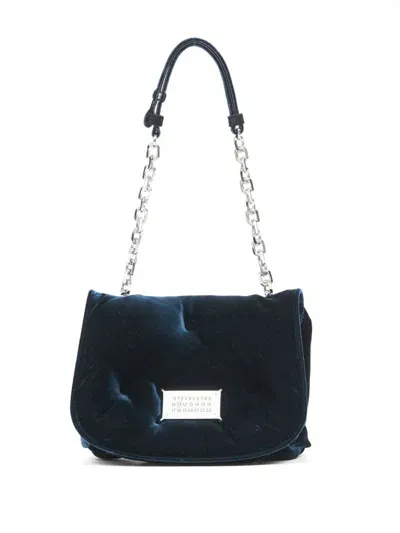 Maison Margiela Glam Slam Shoulder Bag In Blue