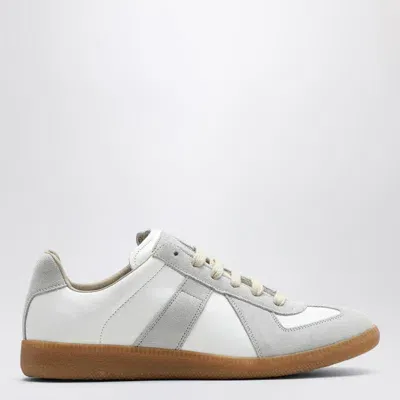 Maison Margiela Grey And Replica Sneakers In White