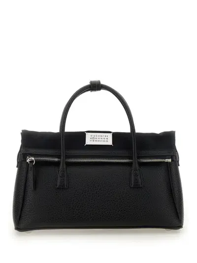 Maison Margiela Handbag "5ac" East West In Black