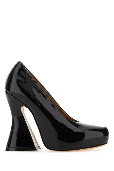 Maison Margiela Block Heel Pumps In Black