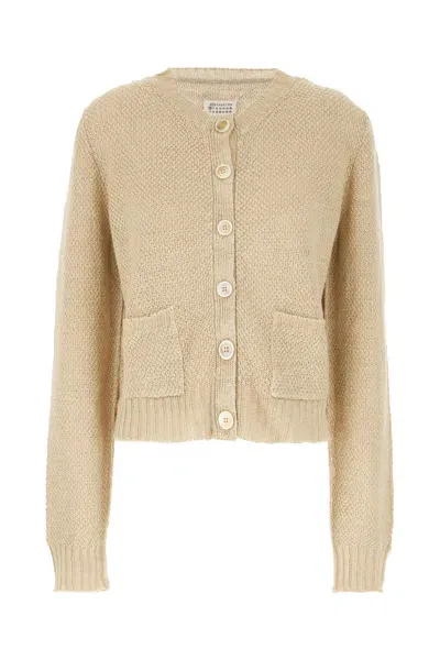 Maison Margiela Hemp Cardigan In 113