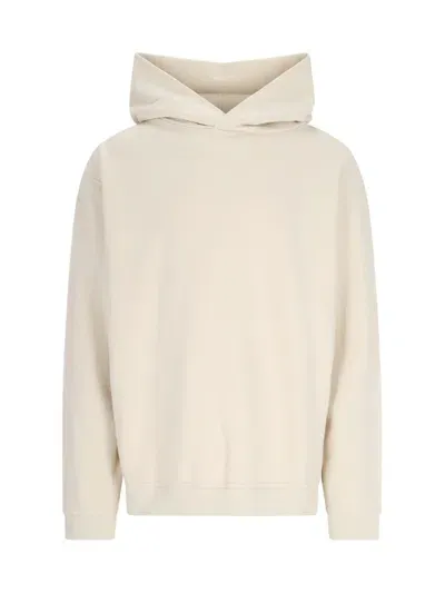 Maison Margiela Hoodie In Cream