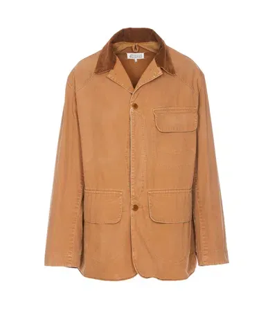 Maison Margiela Jackets In Brown