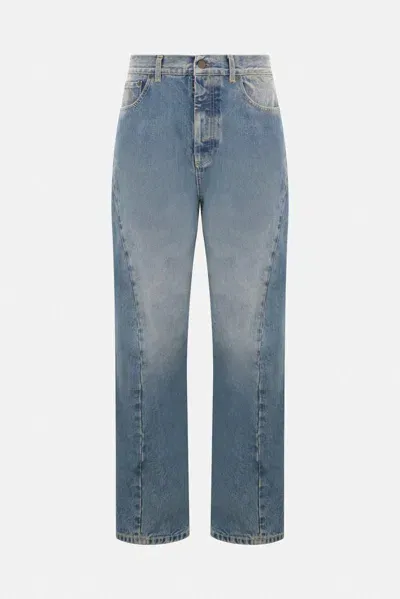 Maison Margiela Jeans Blue In Medium Blue