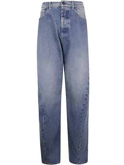 Maison Margiela Jeans In Medium Blue