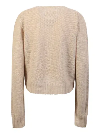 Maison Margiela Knitwear In Beige O Tan