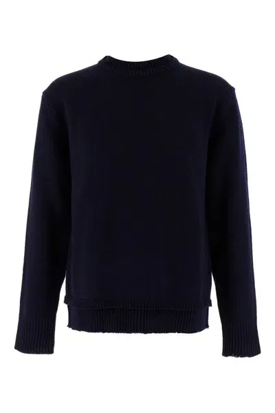 Maison Margiela Knitwear In Blue