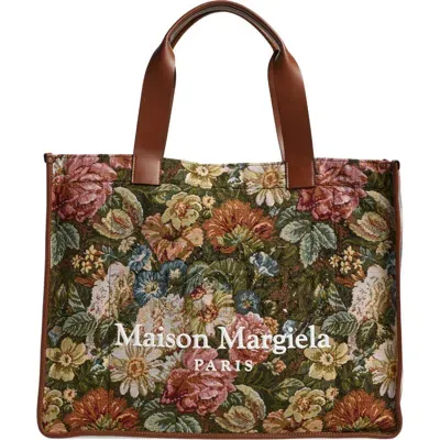 Maison Margiela Large Cabas Tote In Multicolor