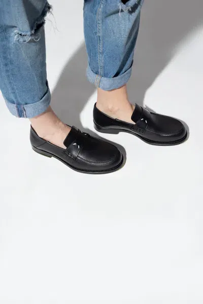 Maison Margiela Black Tabi Loafers