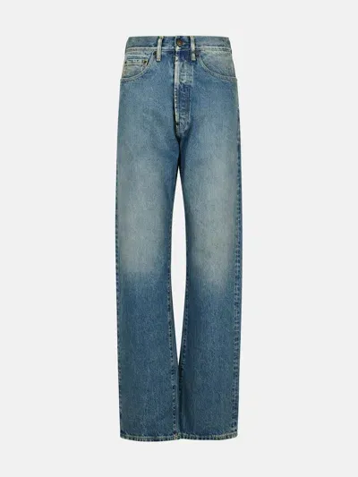 Maison Margiela Kids' Light Blue Denim Jeans