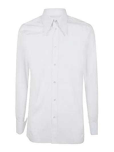 Maison Margiela Long Sleeves Shirt Clothing In White