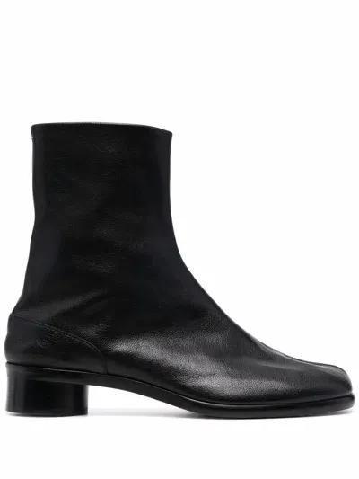 Maison Margiela Maison Martin Margiela Men Tabi Ankle Boots In Black