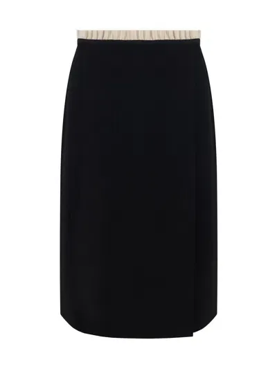 Maison Margiela Margiela Women Mini Skirt In Black