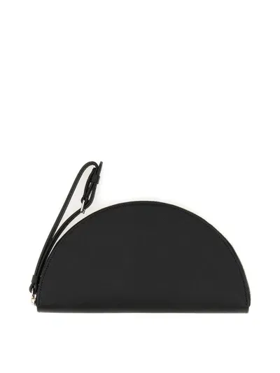 Maison Margiela Micro Halfmoon Pouch In Black