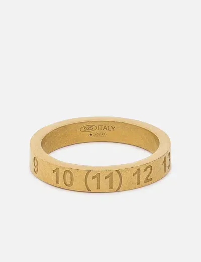 Maison Margiela Gold Numerical Ring