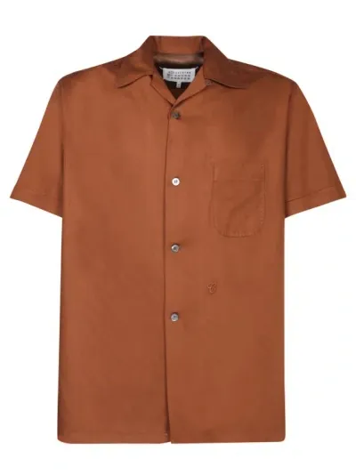 Maison Margiela Brown Patch Shirt