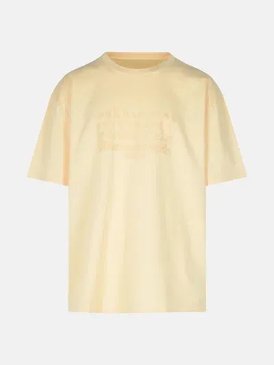 Maison Margiela 'over' Beige Cotton T-shirt