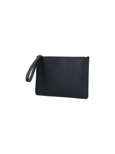 Maison Margiela Pouch Four Stitches In Nero