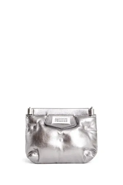 Maison Margiela Pouches In Silver