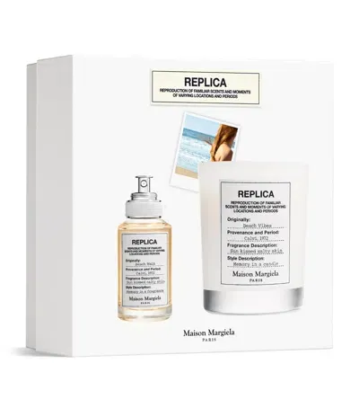 Maison Margiela Replica Beach Walk Fragrance Gift Set In White