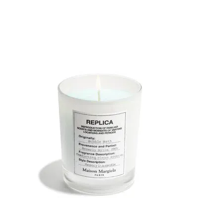 Maison Margiela Replica Bubble Bath Candle 165g In White