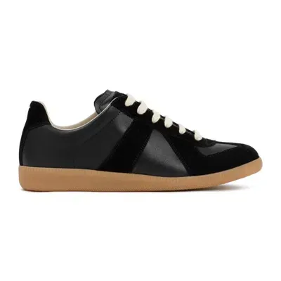 Maison Margiela Replica Low Top Sneaker In Black