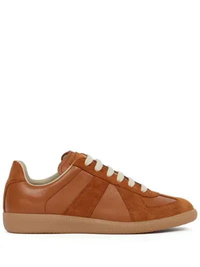 Maison Margiela Replica Sneakers In Brown