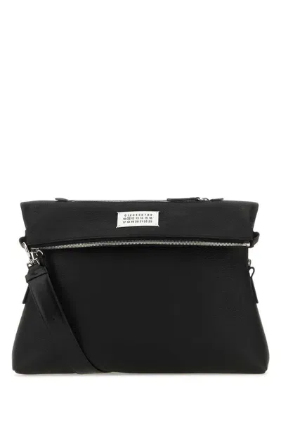 Maison Margiela Black Leather Crossbody Bag