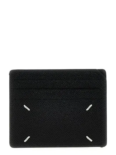 Maison Margiela 'slip Gap' Card Holder In Black