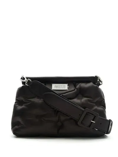 Maison Margiela Small Glam Slam Classique Shoulder Bag In Black