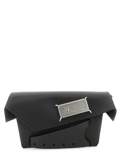 Maison Margiela Snatched Bag In Black