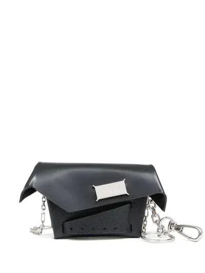 Maison Margiela Snatched Classique Crossbody Bag In Black