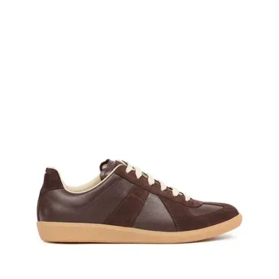 Maison Margiela Sneakers In Brown