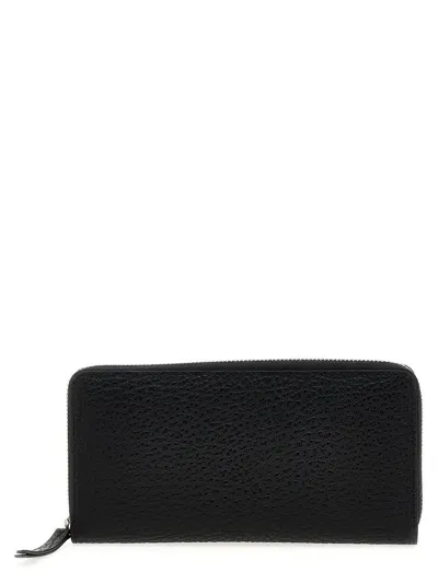 Maison Margiela Stitching Logo Wallet Wallets, Card Holders In Black