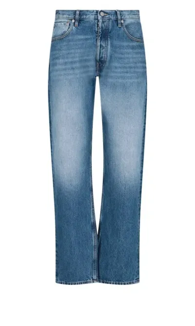 Maison Margiela Straight Leg Jeans In Blue