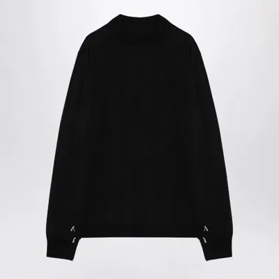 Maison Margiela Sweaters In Black