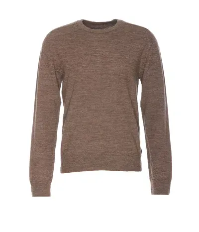 Maison Margiela Sweaters In Brown