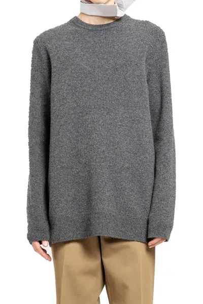 Maison Margiela Sweaters In Grey