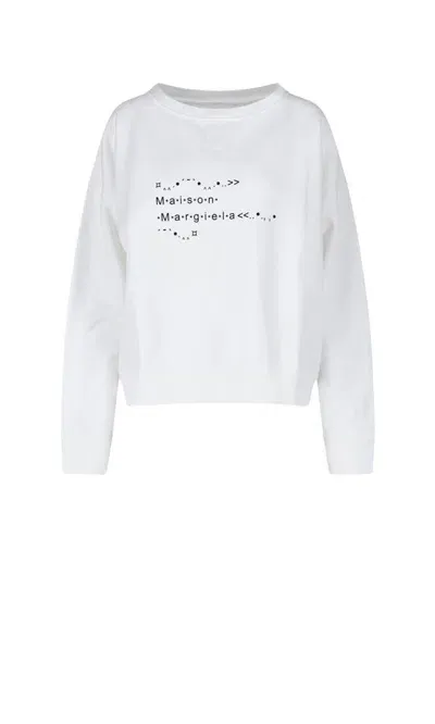 Maison Margiela Sweaters In White