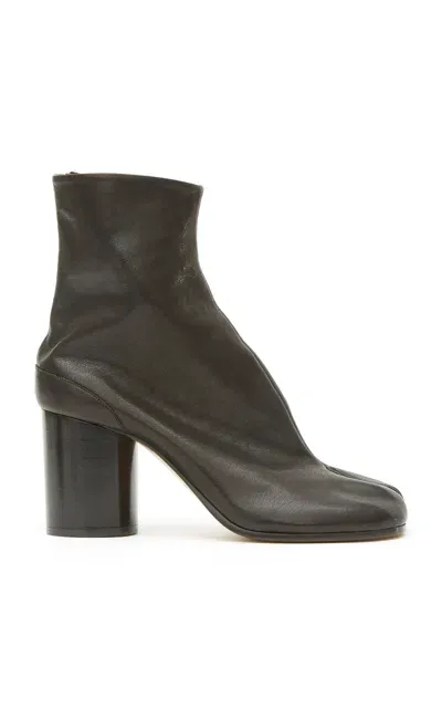 Maison Margiela Tabi Ankle Boots In Black