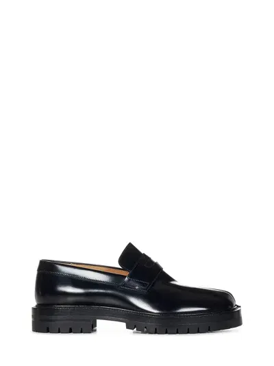 Maison Margiela Tabi Loafers In Black