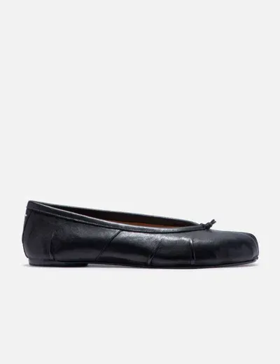 Maison Margiela Tabi New Ballerina In Black