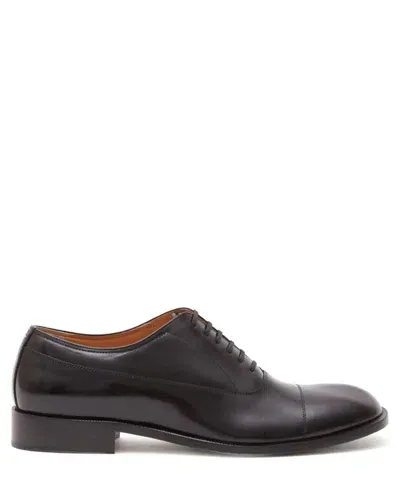 Maison Margiela Tabi Oxford Shoes In Black