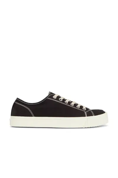 Maison Margiela Canvas Sneakers In Black