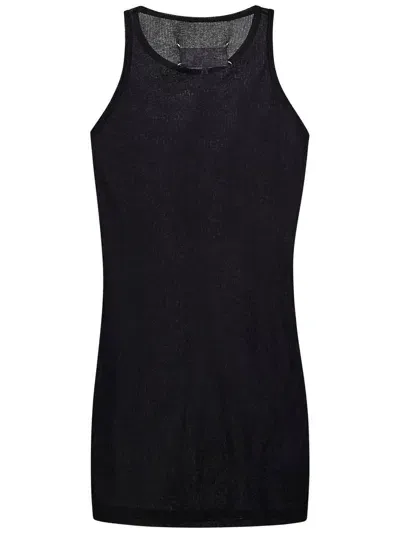 Maison Margiela Tank Top In Black