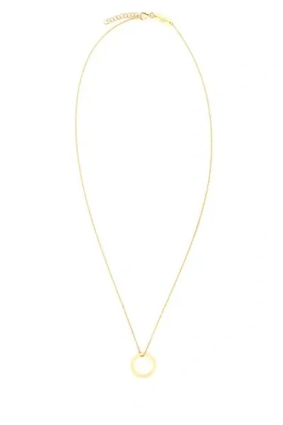 Maison Margiela Unisex Gold 925 Silver Necklace