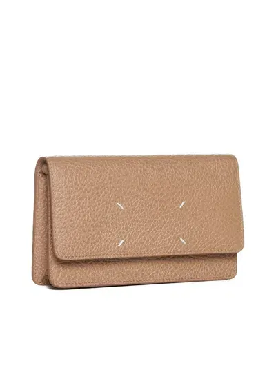 Maison Margiela Wallets In Beige