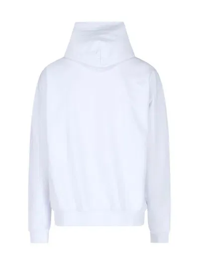 Maison Margiela White Cotton Sweatshirt