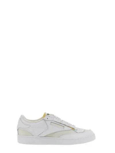 Maison Margiela X Reebok Maison Margiela Club C 85 Sneaker In White