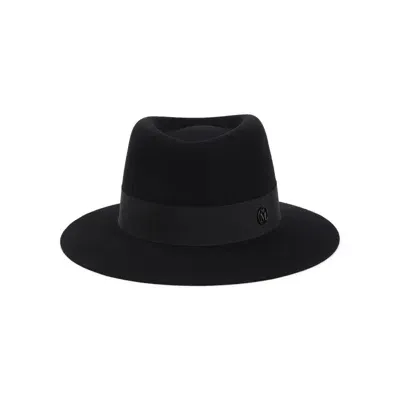 Maison Michel Hat In Black